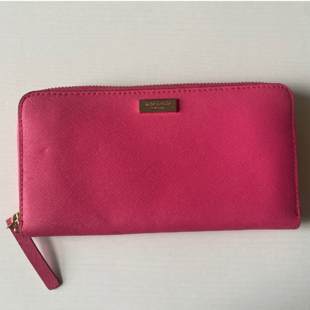 NWOT Kate Spade New York Morgan Ziparound Continental Wallet Blush Pink